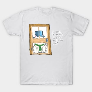 Dapper Cat - come in to go out T-Shirt